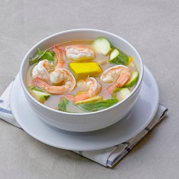 แกงเลียงกุ้งสด