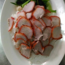 ข้าวหน้าหมูแดง ธรรมดา