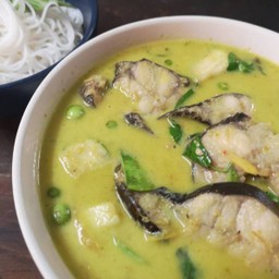 แกงเขียวหวาน ปลาดุก