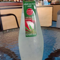 น้ำลิ้นจี่ผสมว่านหางจระเข้