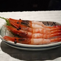 ซาชิมิ กุ้งหวาน