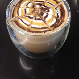 คาราเมลมอคค่าร้อน(Hot Caramel Mocha)