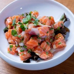Salmon Tartare Wasabi