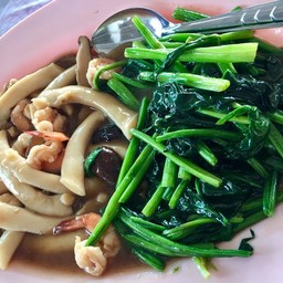 หน่อไม้ทะเลผัดน้ำมันหอย (ทั้งกระป๋อง)