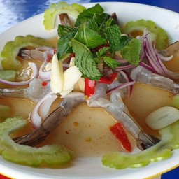 กุ้งแช่น้ำปลา
