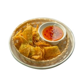 เกี๊ยวเห็ดหอมทอด