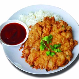 ไข่เจียวราดข้าว