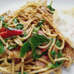 สปาผัดขี้เมาไก่