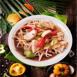 ตำลาวหมูยอ