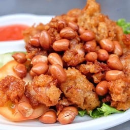 แหนมเอ็นข้อไก่ทอด