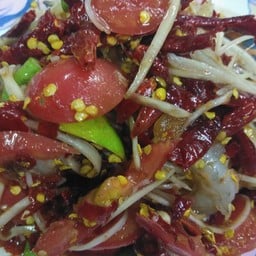 ปูปลาร้าพริกแห้ง