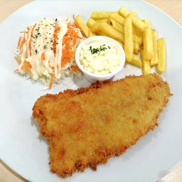 สเต็กปลาทอด