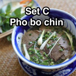 Set C - Pho Bo Chin / เฝอเนื้อ