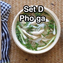 Set D- Pho Ga / เซ็ทเฝอไก่