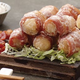 เบคอนห่อปลาหมึก