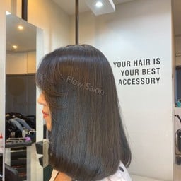 ยืดวอลุ่ม ปลายงุ้ม ผมสวยเงางามมากๆคะ ช่างให้คำแนะนำดีมากๆ ใส่ใจทุกขั้นตอน น้ำยาไ