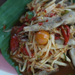 ตำตีนไก่