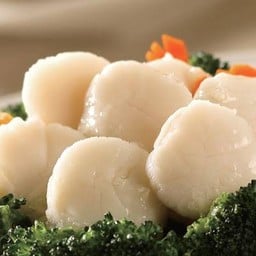 ผักบรอคโคลี่ผัดหอยเซลล์