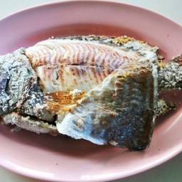 ปลานิลเผาเกลือ