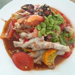 ตำแซ่บตีนไก่