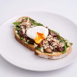 Chicken Caesar Tartine