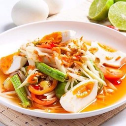ตำไทยไข่เค็ม
