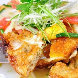 ยำไข่ดาวหมูสับแซบๆ