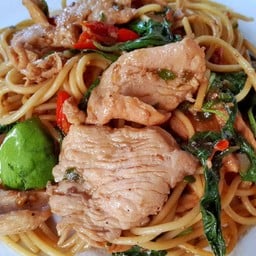 สปาเก็ตตี้ขี้เมาไก่