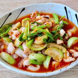 แกงป่าปลาหมึก