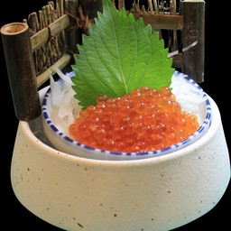 N16 ไข่ปลาแซลมอน ซาซิมิ