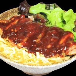 D19 ข้าวหน้าไก่สไปซี่