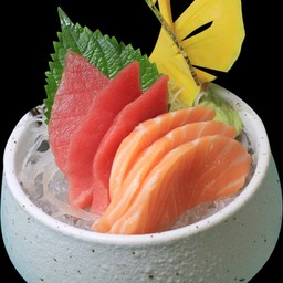 S11 แซลมอน ฮาฟ ทูน่า ซาซิมิ