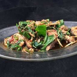 ปลาดุกทะเลผัดฉ่า