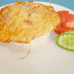 ข้าวไข่เจียวหมูสับ