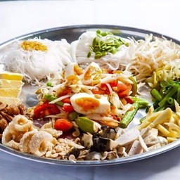 ตำไทยไข่เค็มถาด