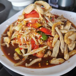 ตำลาวแค๊ปหมู