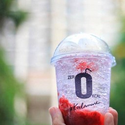 สตรอเบอรี่โซดา 90 kcal