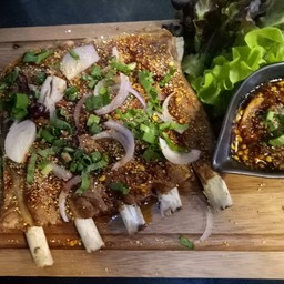ลาบซี่โครงหมู