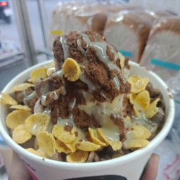 Set.ปังเย็นโอวัลตินภูเขาไฟ