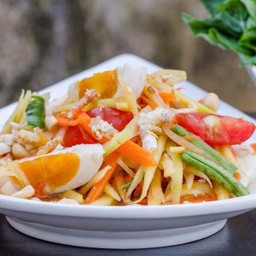 ตำไทยไข่เค็ม