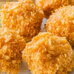 ลูกชิ้นกุ้งทอด ลูกชิ้นกุ้งทอดสลัดน้ำมัน ลูกชิ้นกุ้งทอดกรอบ ลูกชิ่นกุ้งทอดอร่อย