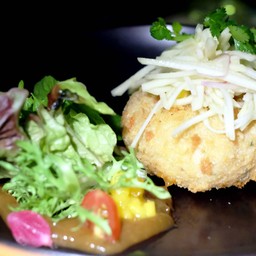 Blue Swimmer Crab Cake