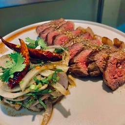 ยำเนื้อดรายเอจ 15 วันซูวีย่าง