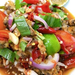 ยำหอยเเครง