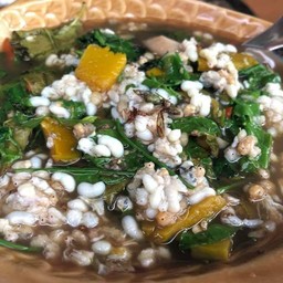 แกงเห็ดรวม ไข่มดแดง