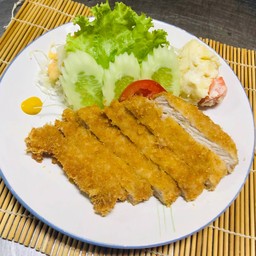 ชุดหมูชุปแป้งทอด