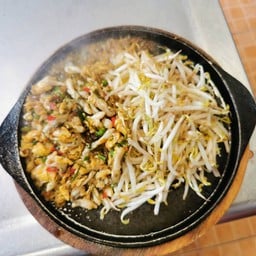หอยหลอดผัดฉ่า+ถั่วงอก
