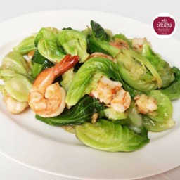 แขนงผัดกุ้ง