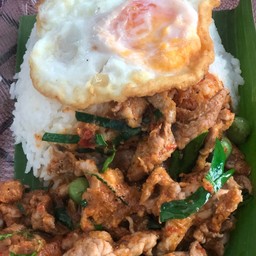 แพนงเนื้อ+ไข่ดาว