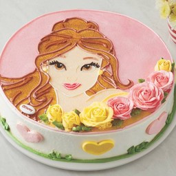 เค้กปริ้นเซส & โรส 2 ปอนด์